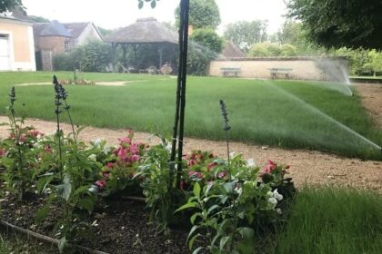 Arrosage automatique jardin à  la française